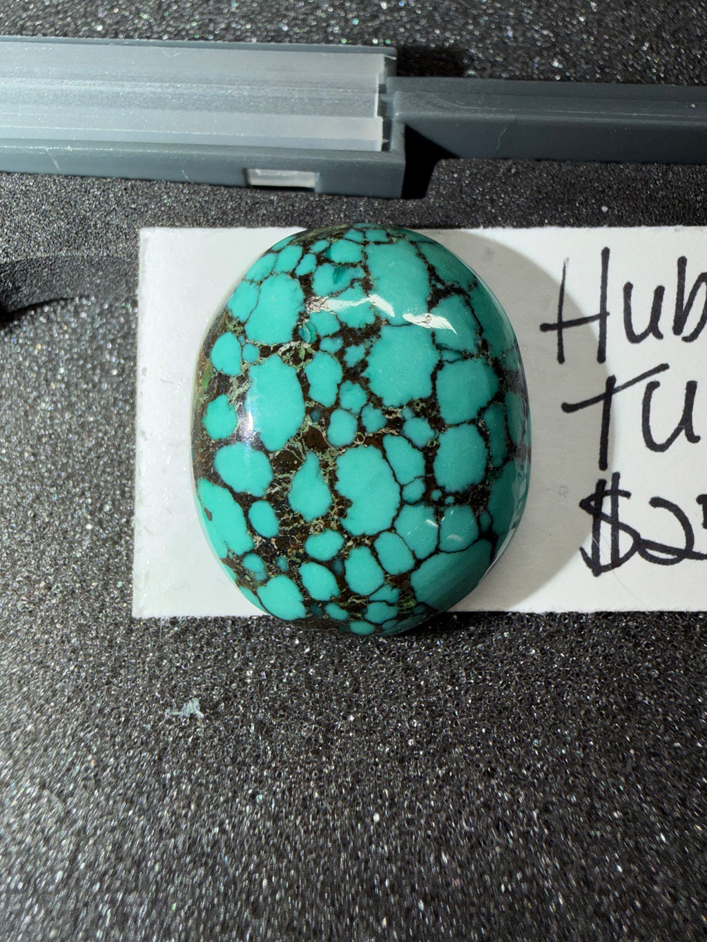 On Sale Now! Look at the Stunning Black Web Matrix on this Hubei Turquoise!