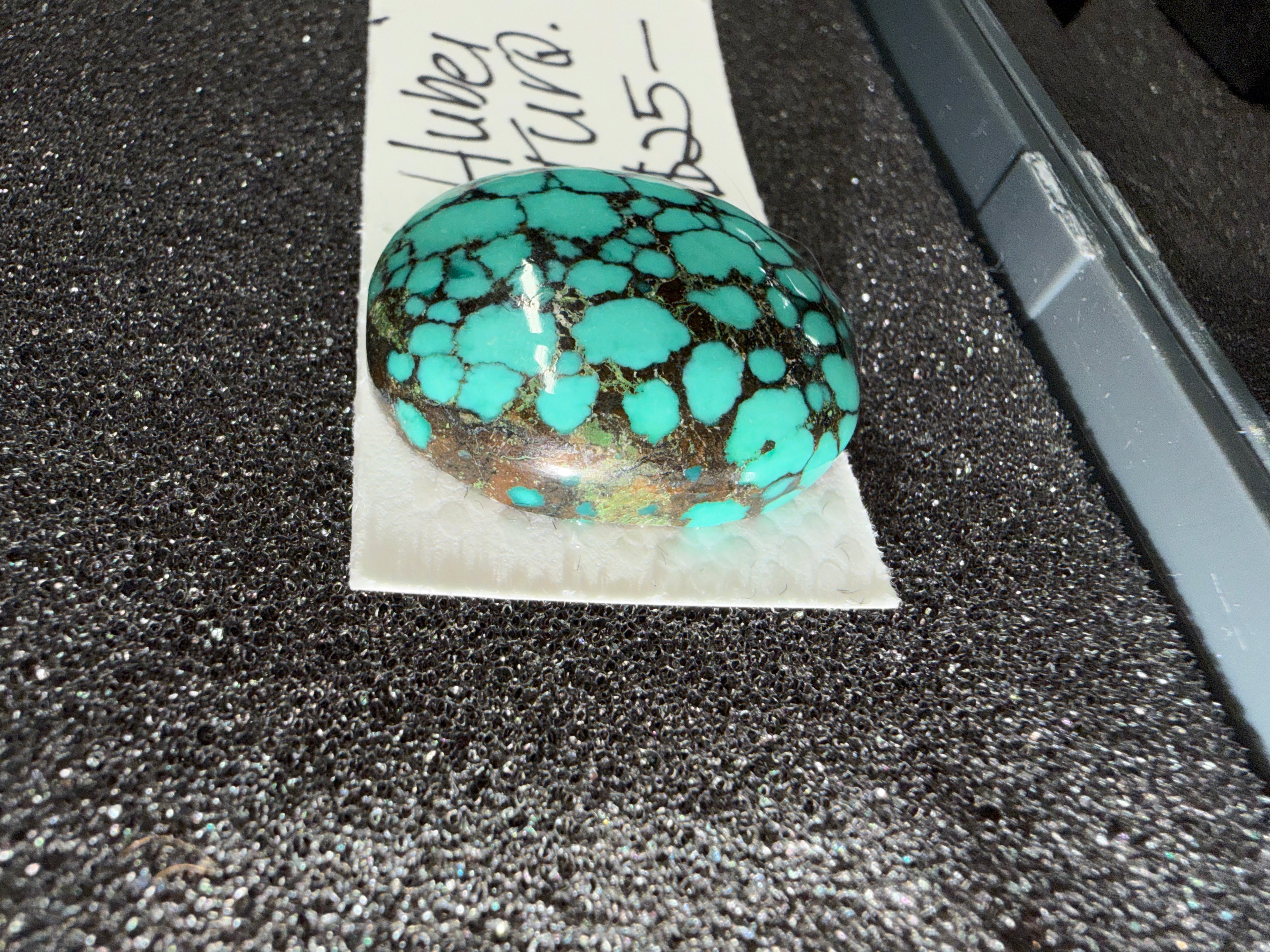 On Sale Now! Look at the Stunning Black Web Matrix on this Hubei Turquoise!