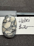 RARE and UNIQUE Coloring on this Hubei Turquoise Cabochon!! ON Sale! One of a Kind!