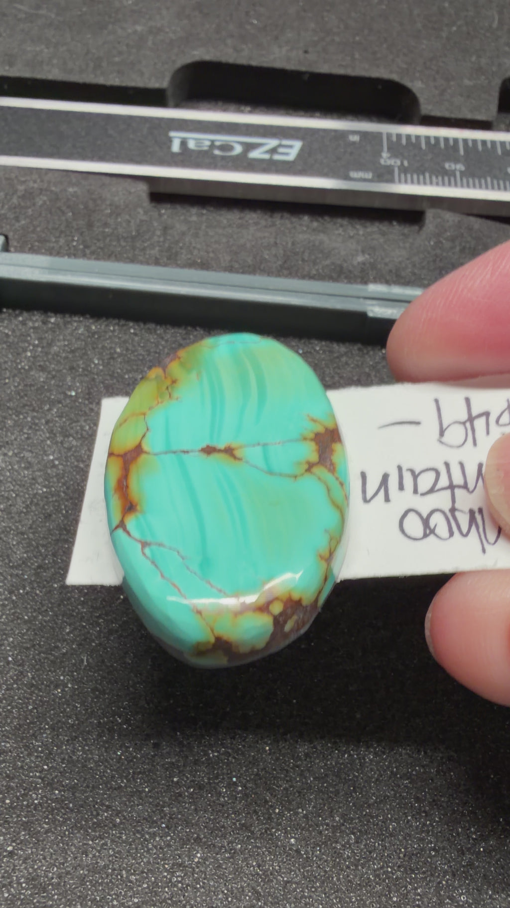 Bamboo Mountain - Chunky Oval! Gorgeous Colors! One of a Kind!