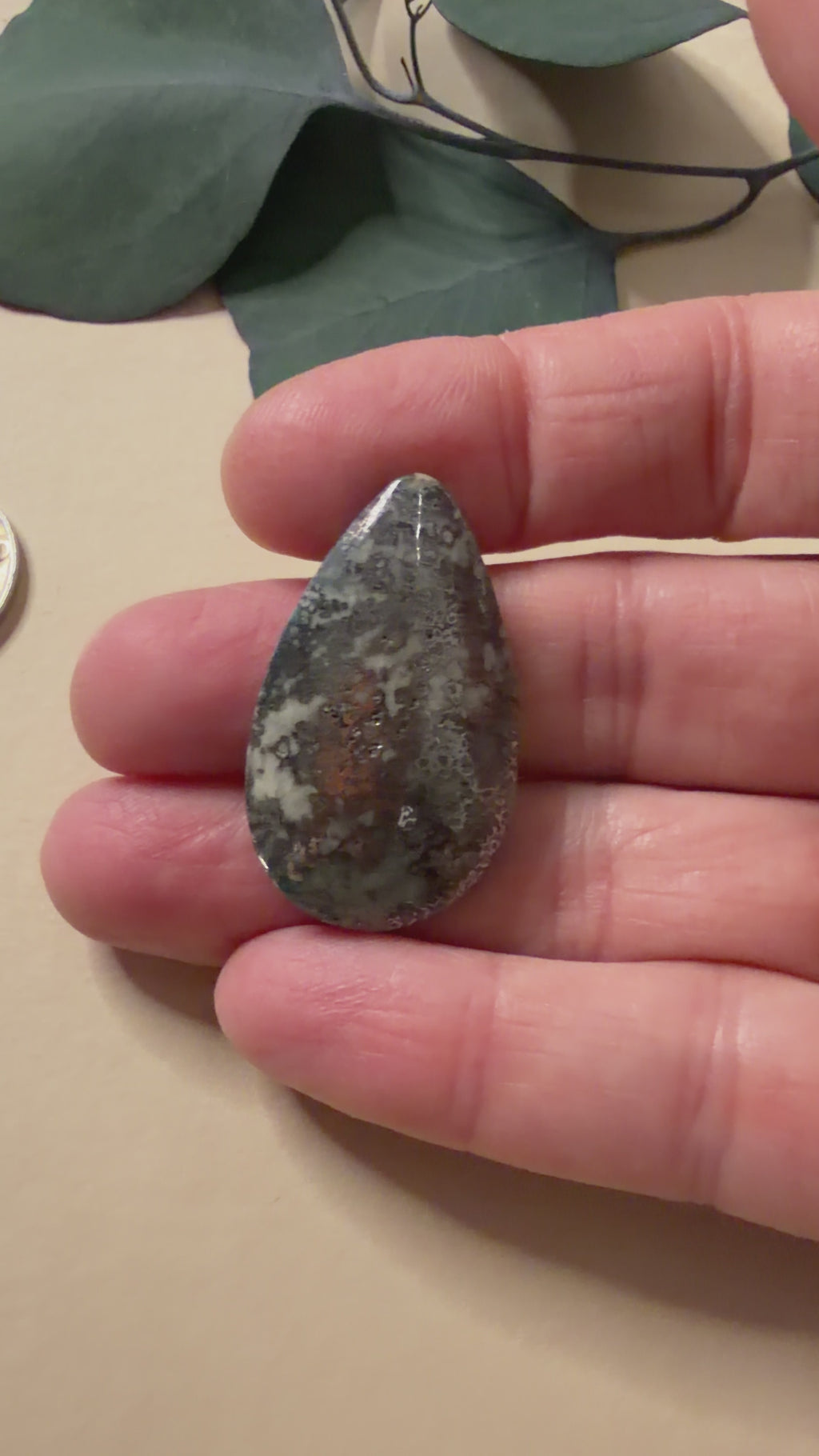 RARE & REAL NATIVE Dendritic Silver Cabochon - Significant Mark Down!